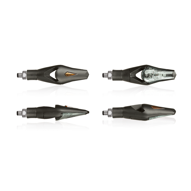 Clignotants à Led Hecker Noir/Fumé