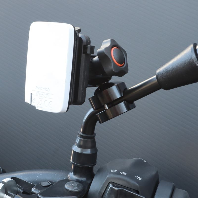 Support Universel pour Smartphone à fixer à la Tige du rétroviseur