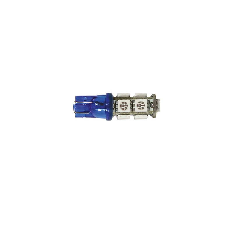 Ampoule à Led T10W5W Bleu (9SMD)
