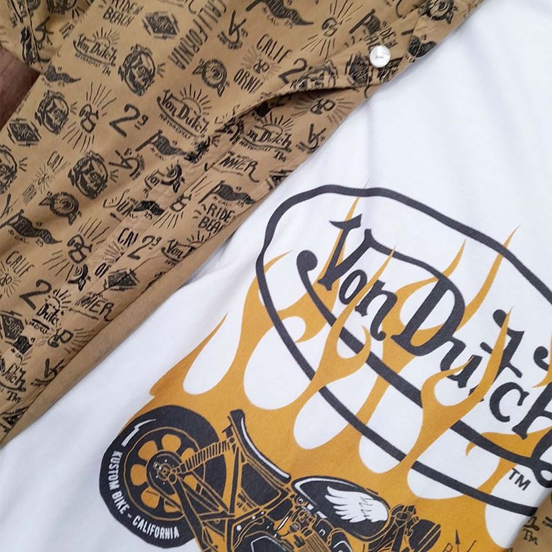 Tee Shirt Von Dutch FIRE M