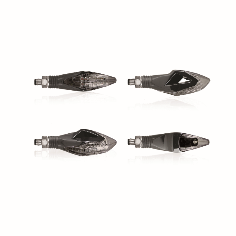 Clignotants Led Dragon Noir/ Fumé
