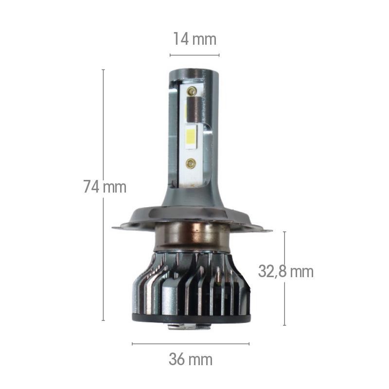 Ampoule LED H4 Avec Ballast externe