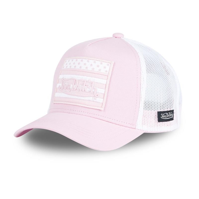 Casquette Von Dutch FLAG PINK