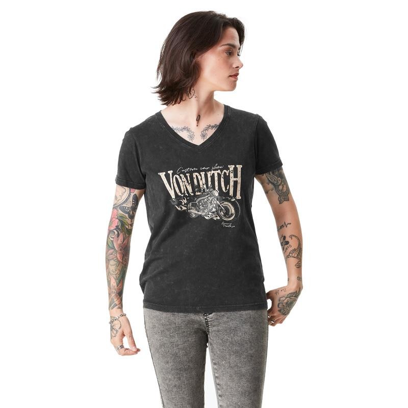 Tee Shirt Von Dutch RAC/AN  (Px Unitaire vendu par 8)
