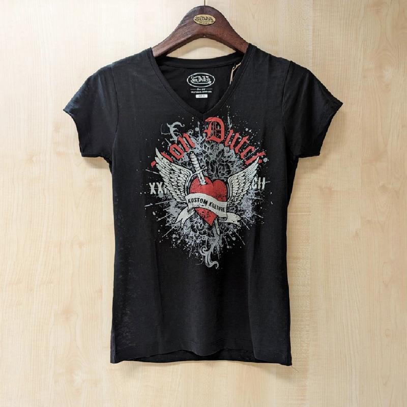 Tee Shirt Von Dutch EPE/B  (Px Unitaire vendu par 8)