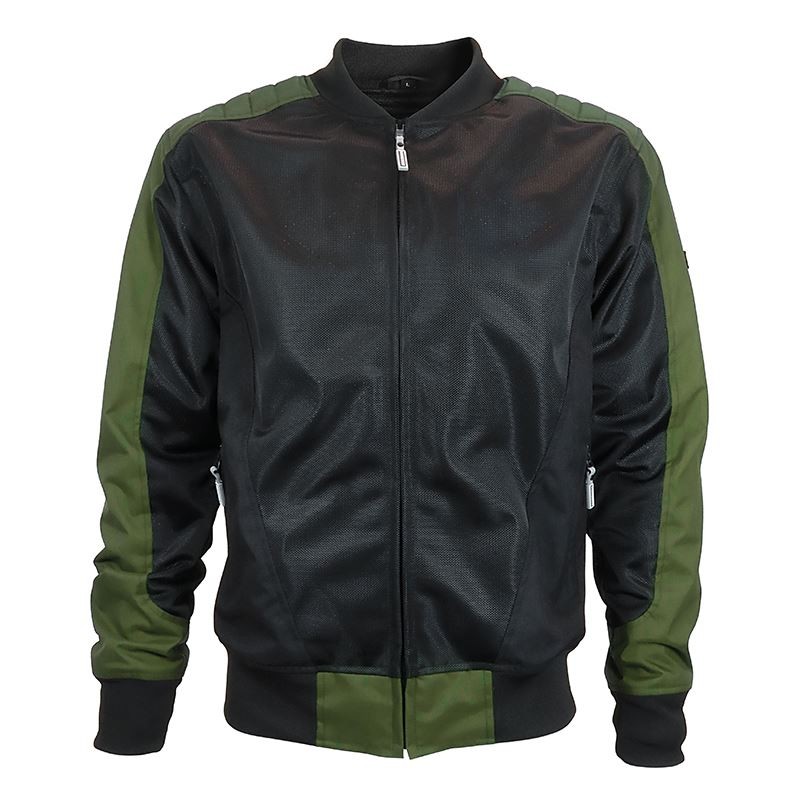 Blouson CAMARO Mesh Noir/Kaki L