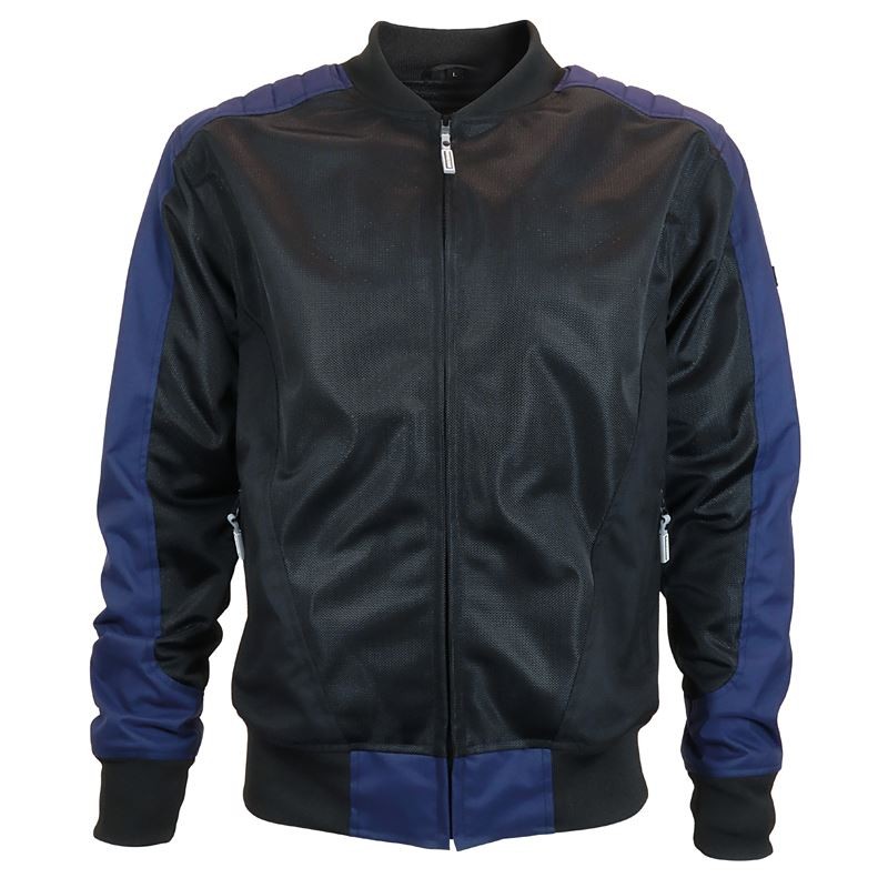 Blouson CAMARO Mesh Noir/Bleu XL