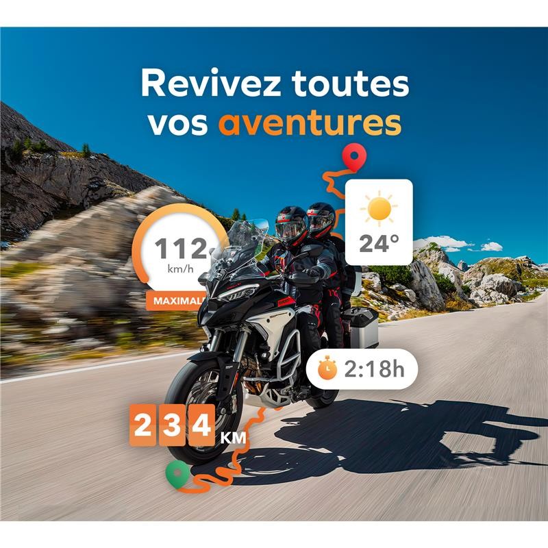 GeoRide 3s - Tracker GPS - Alarme connectée - Détection radar en sous-sol