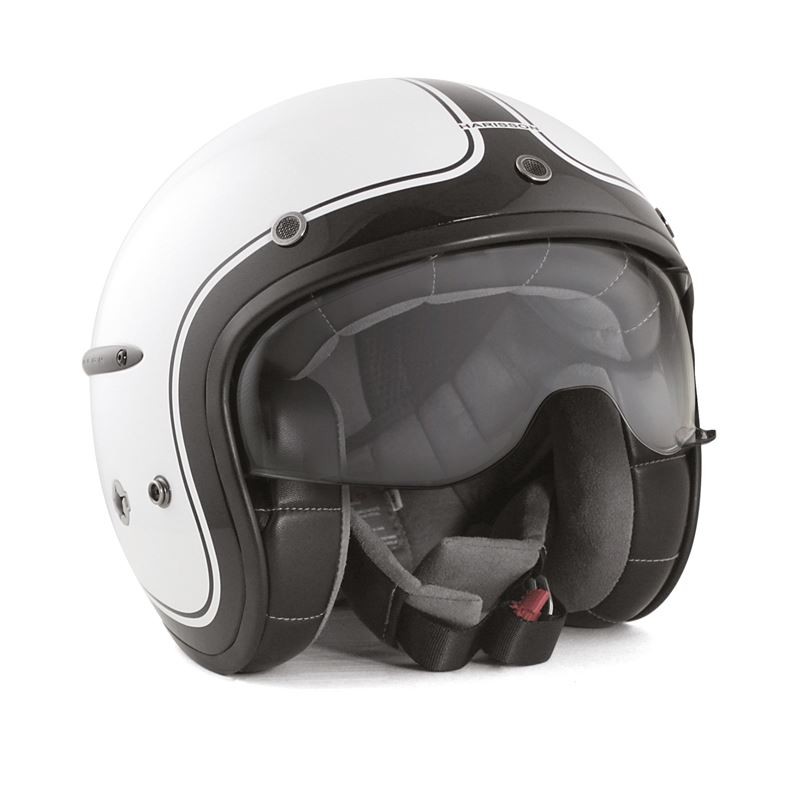 Corsair Blanc/Noir Brillant Taille XL