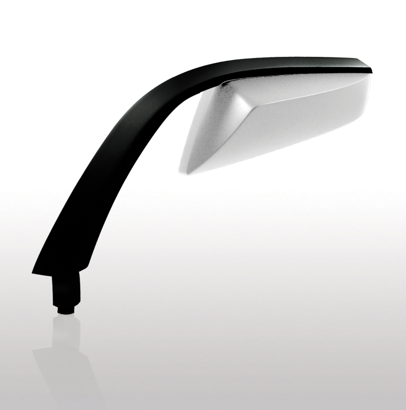 Rétroviseur Andy Noir/Silver Droit