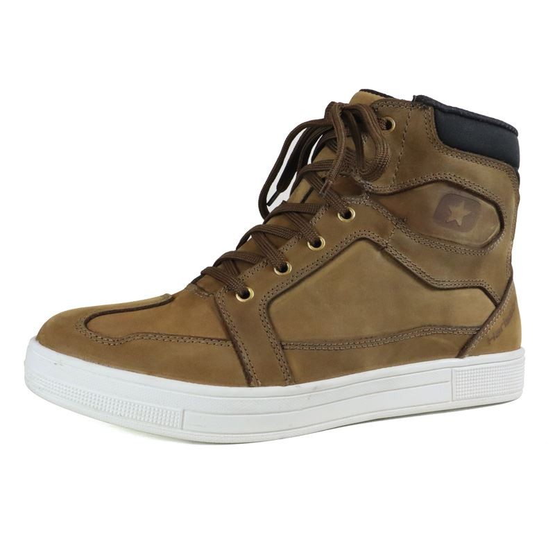 Chaussures Harisson Branco Marron Semelle Blanche