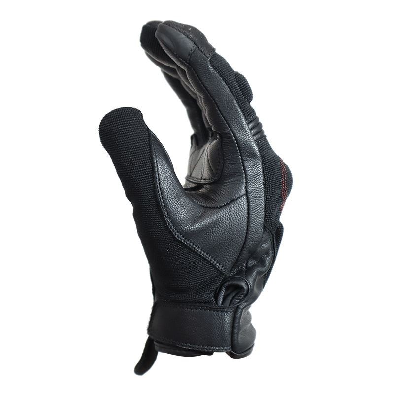 Gants Smoke Noir/Rouge