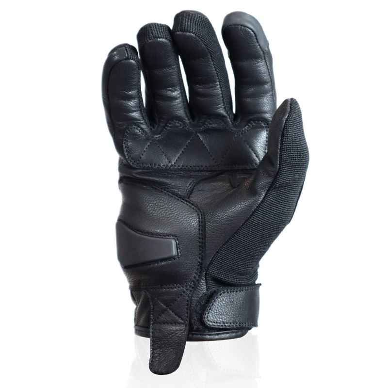 Gants Smoke Noir/Rouge