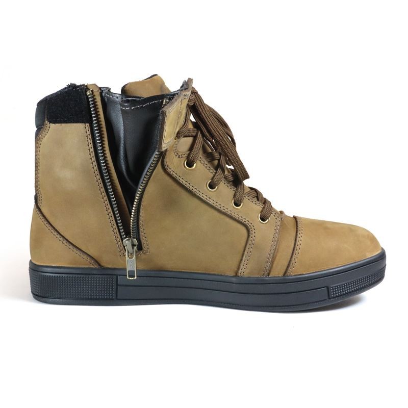 Chaussures Harisson Branco Marron Semelle Noire