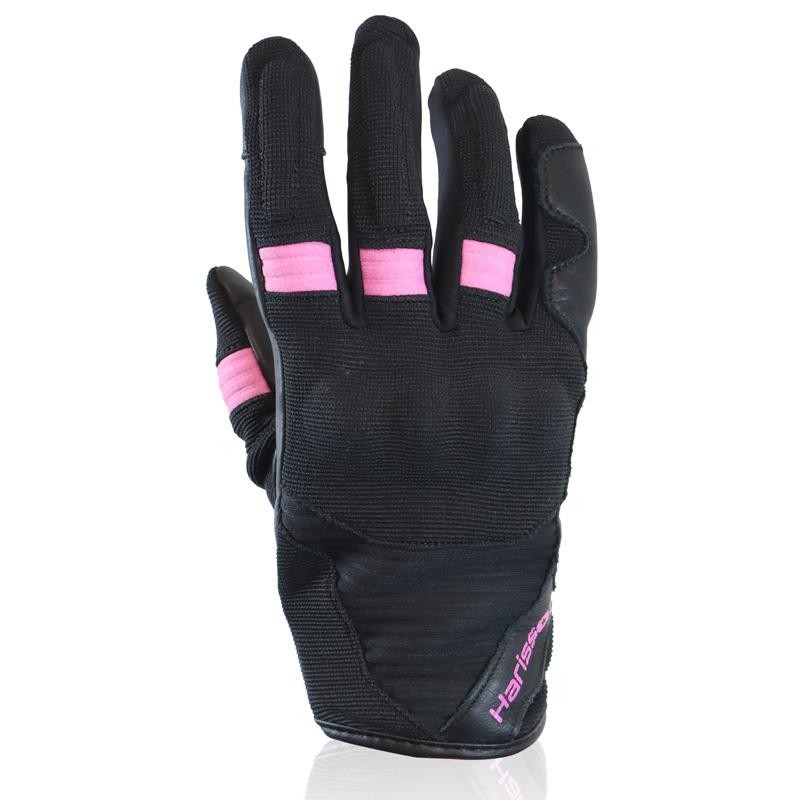 Gants Rock Lady Noir/Rose