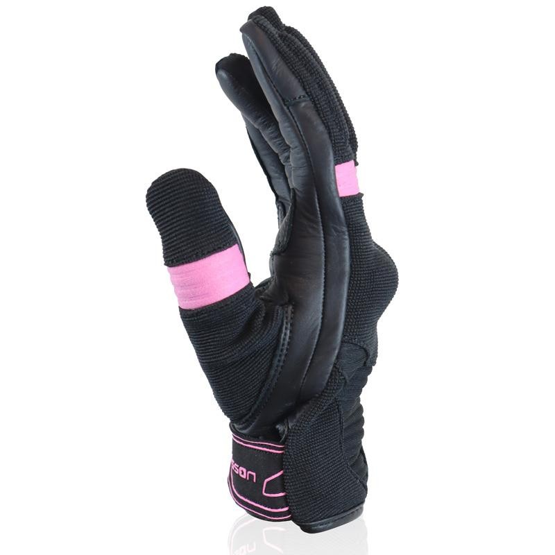 Gants Rock Lady Noir/Rose