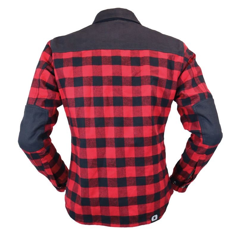 Sur Chemise Ranger Lady Noir/Rouge