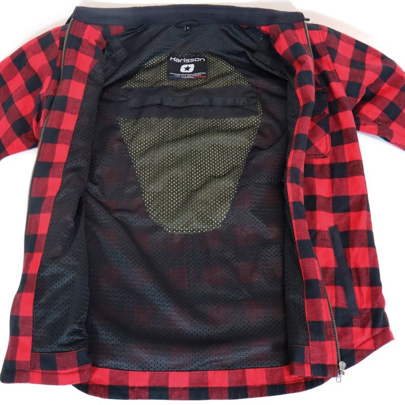 Sur Chemise Ranger Lady Noir/Rouge
