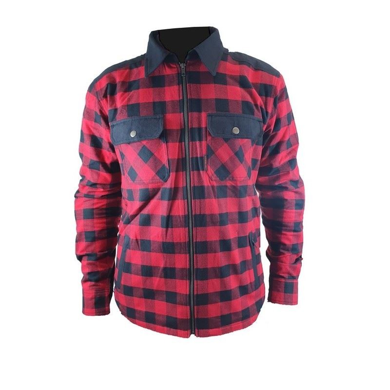 Sur Chemise Ranger Rouge/Noir
