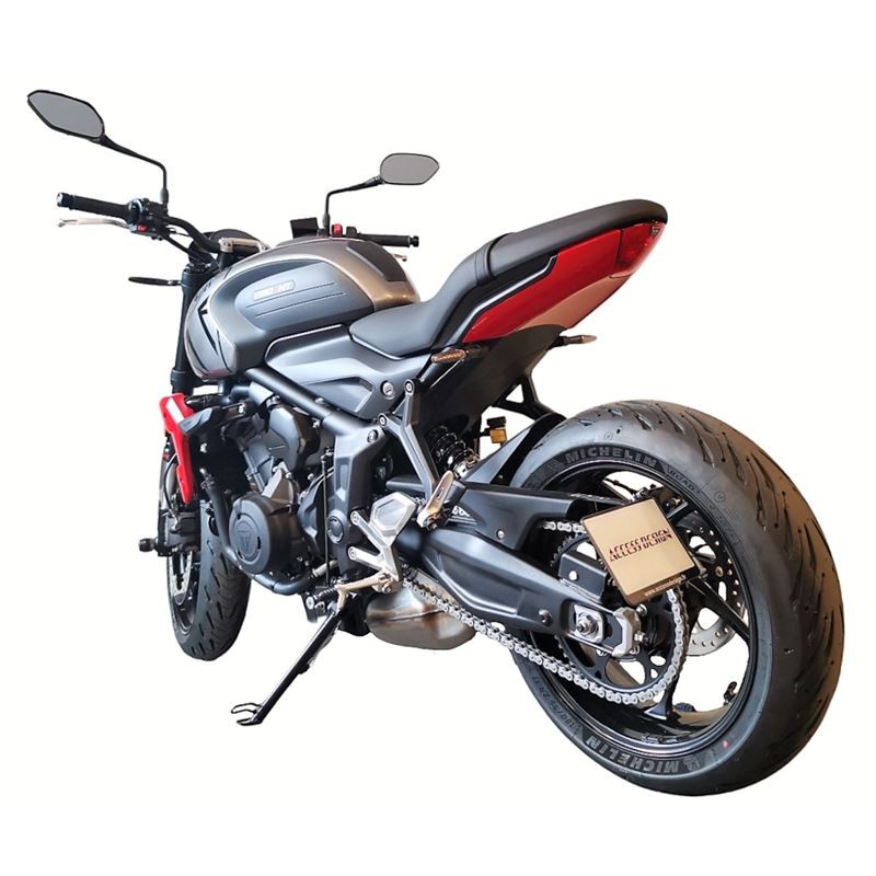 Support de plaque latéral Triumph Trident 660