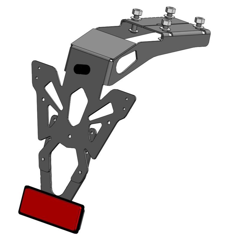 Support de plaque Kawasaki Z650