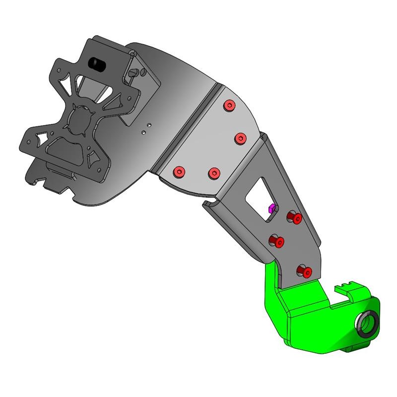 Support de plaque ras de roue Kawasaki Z650 RS