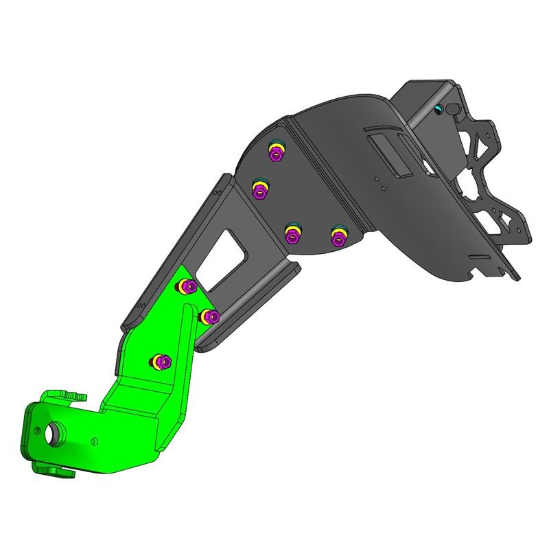 Support de plaque ras de roue Kawasaki Z650 RS