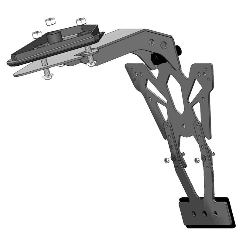 Support de plaque Triumph Daytona Triple 675