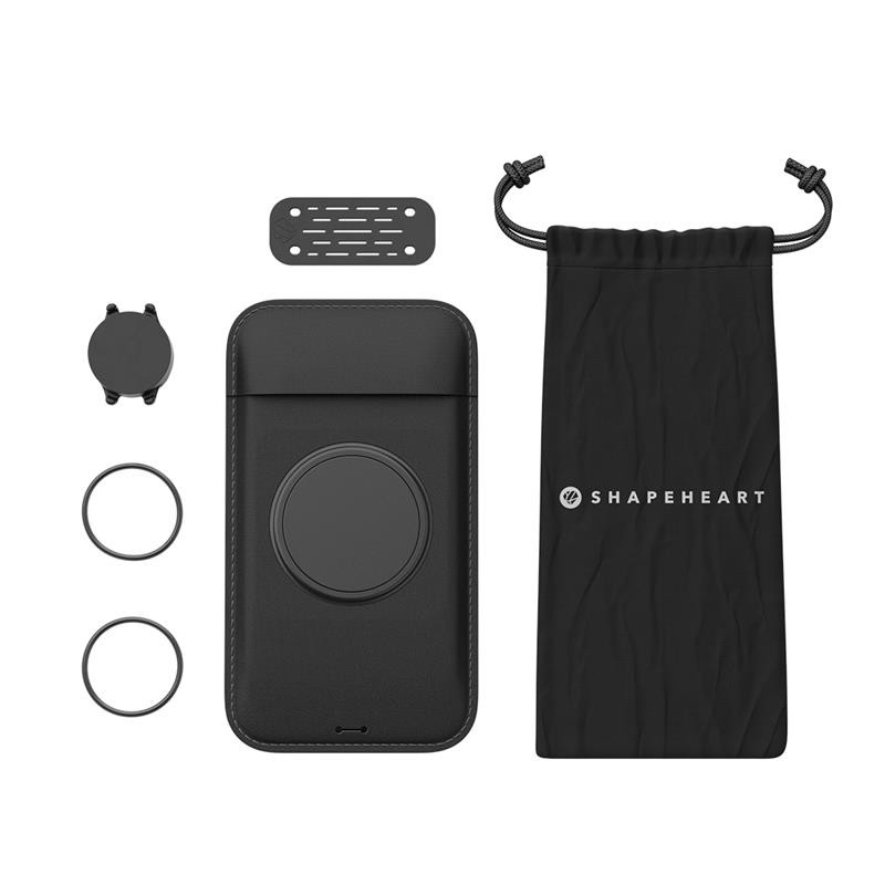Support Smartphone magnétique au Guidon Classique  avec plaque métal adhésive