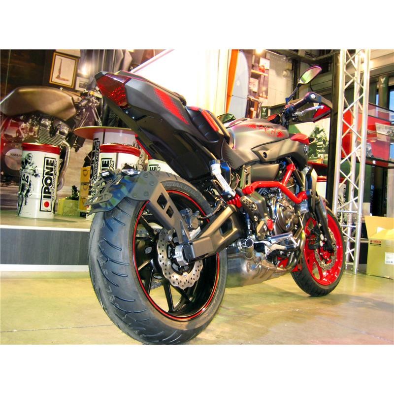 Support de plaque ras de roue Yamaha MT07