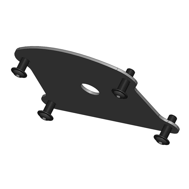Support de plaque ras de roue Yamaha MT09 / SP