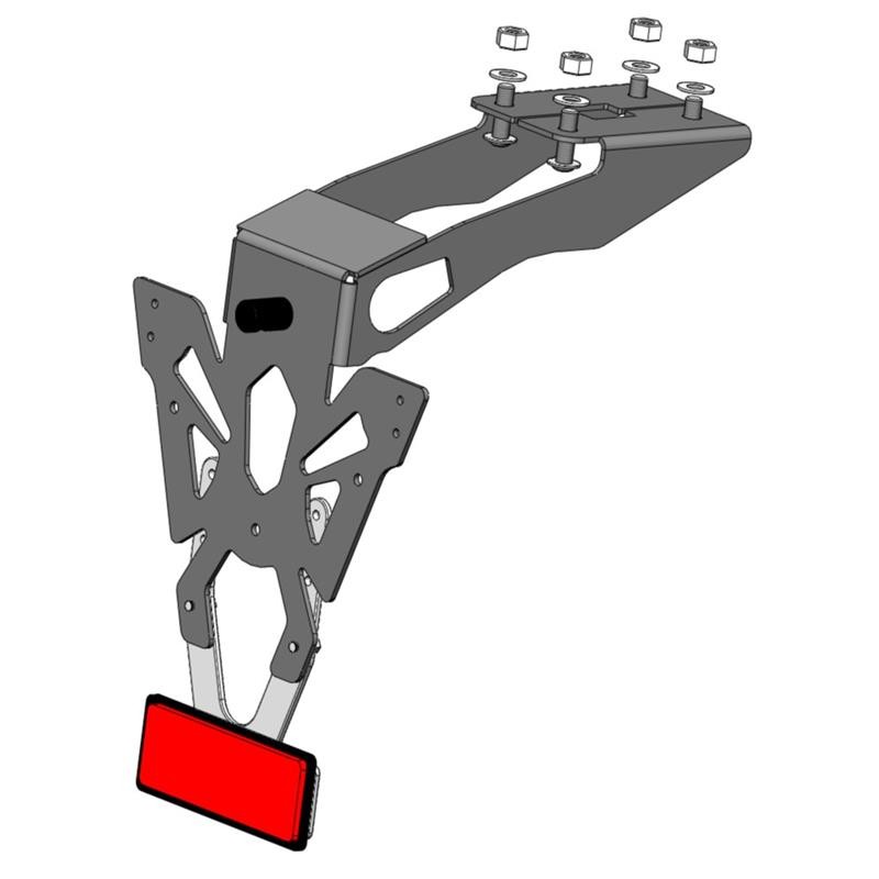 Support de plaque Kawasaki Z1000