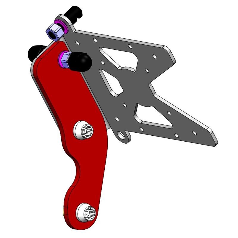 Support de plaque latéral Harley-Davidson Sportster S 1250