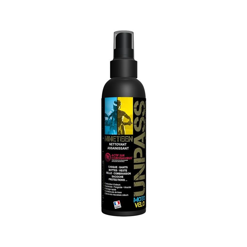 NINETEEN  Desinfectant Casque et Bottes Finger spray 200ml