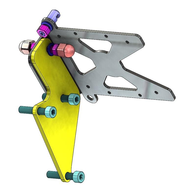 Support de plaque latéral Indian FTR 1200