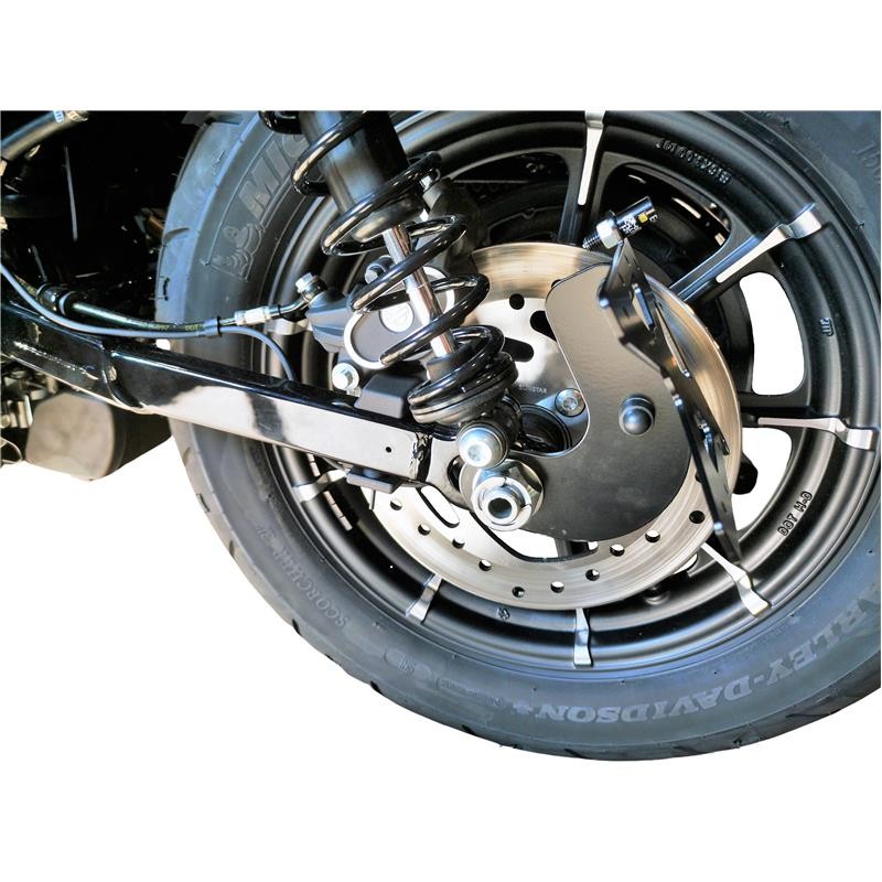 Support de plaque latéral Harley-Davidson DYNA