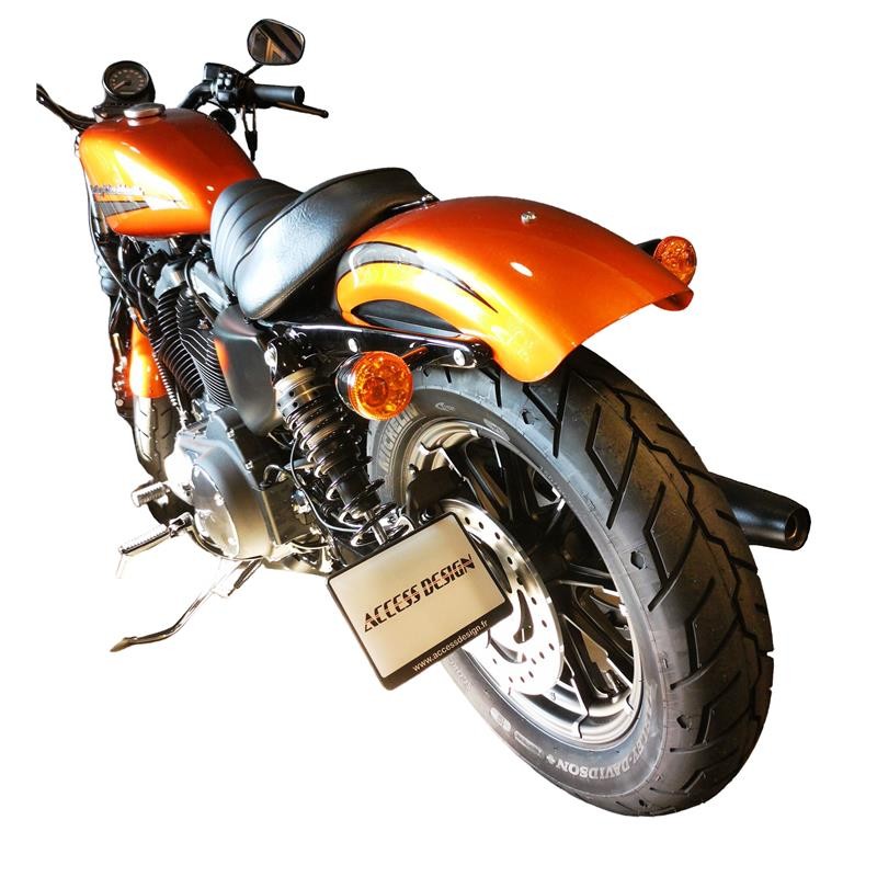 Support de plaque latéral Harley-Davidson DYNA Support de plaque latéral Harley-Davidson DYNA