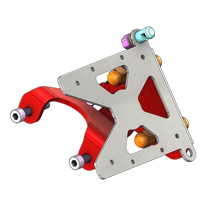 Support de plaque latéral Triumph Rocket 3 R