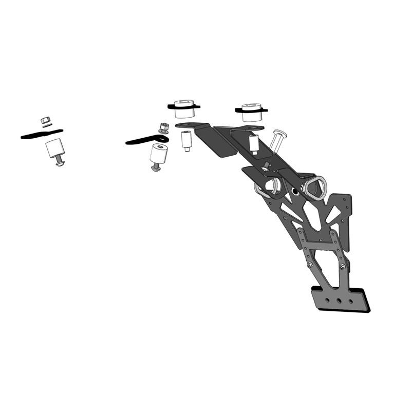 Support de plaque Yamaha XSR 700