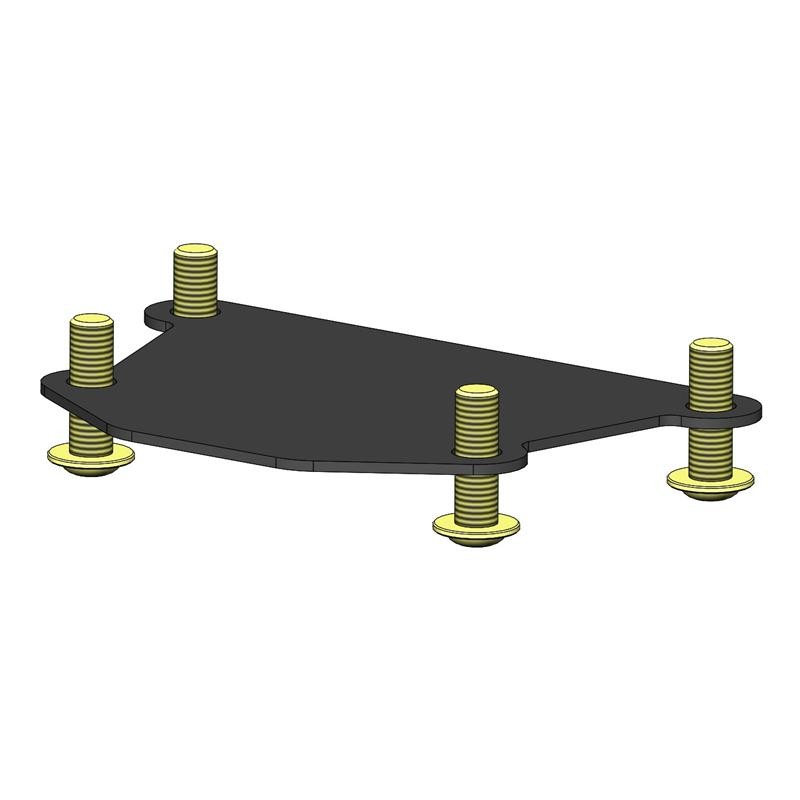 Support de plaque ras de roue Yamaha Tracer 9