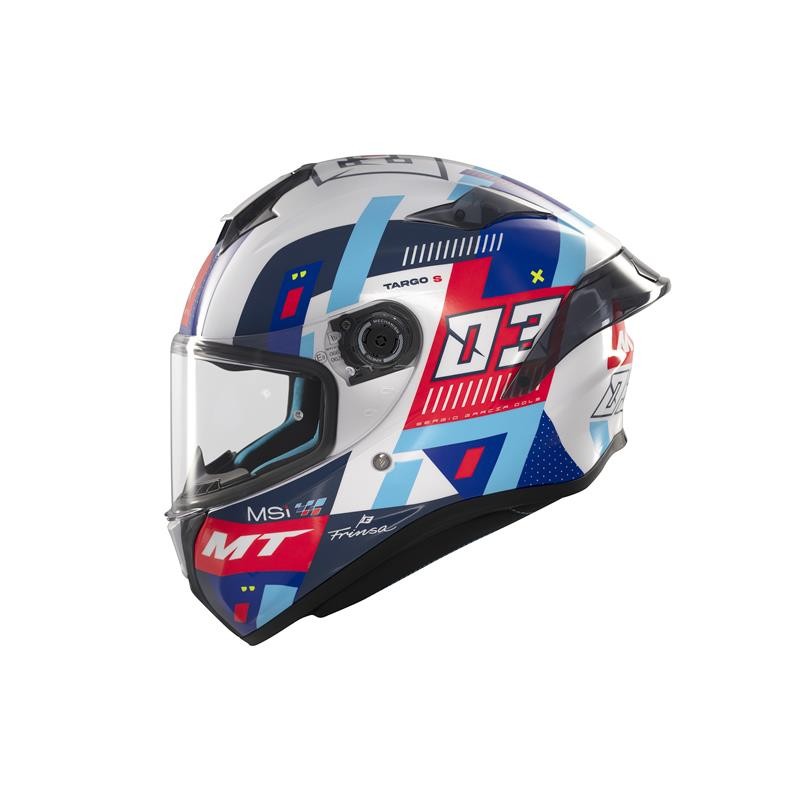 HELMET MT FF106B TARGO S  SERGIO GARCIA 2024 D7 GLOSS