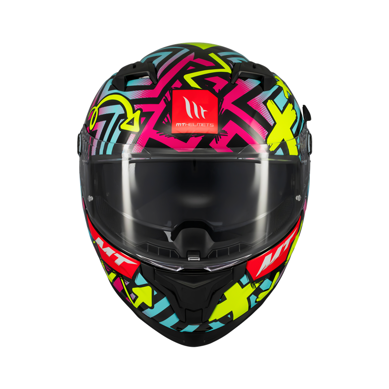 HELMET MT FF128SV BRAKER SV CRAZY TEDDY B7 GLOSS