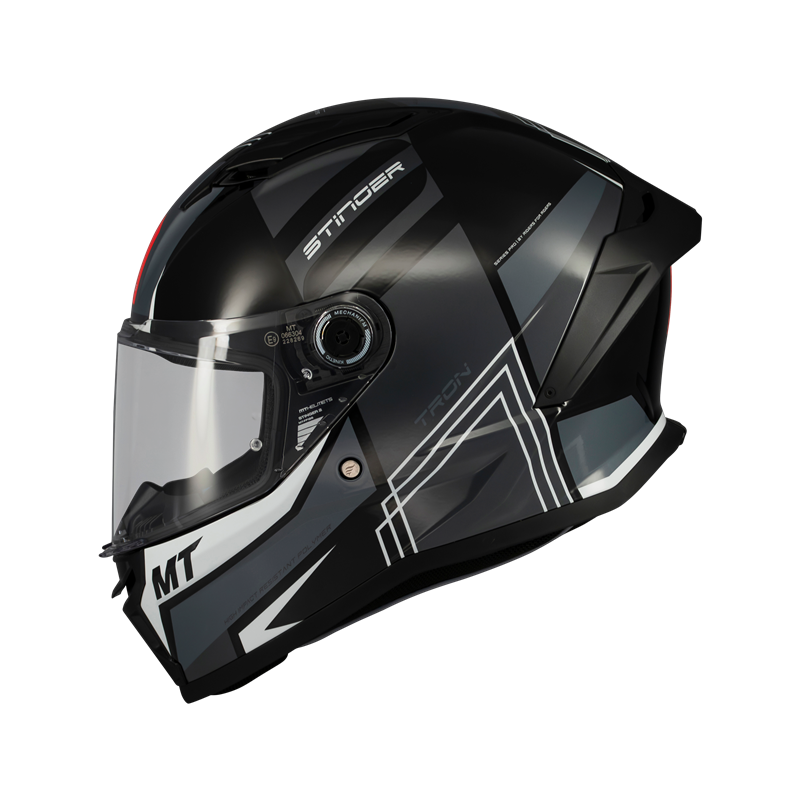 HELMET MT FF126 STINGER 2 TRON B12 GLOSS