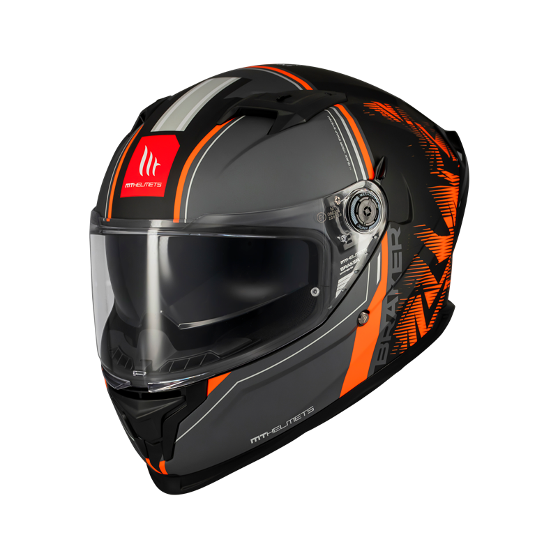 HELMET MT FF128SV BRAKER SV CHARM B4 MATT