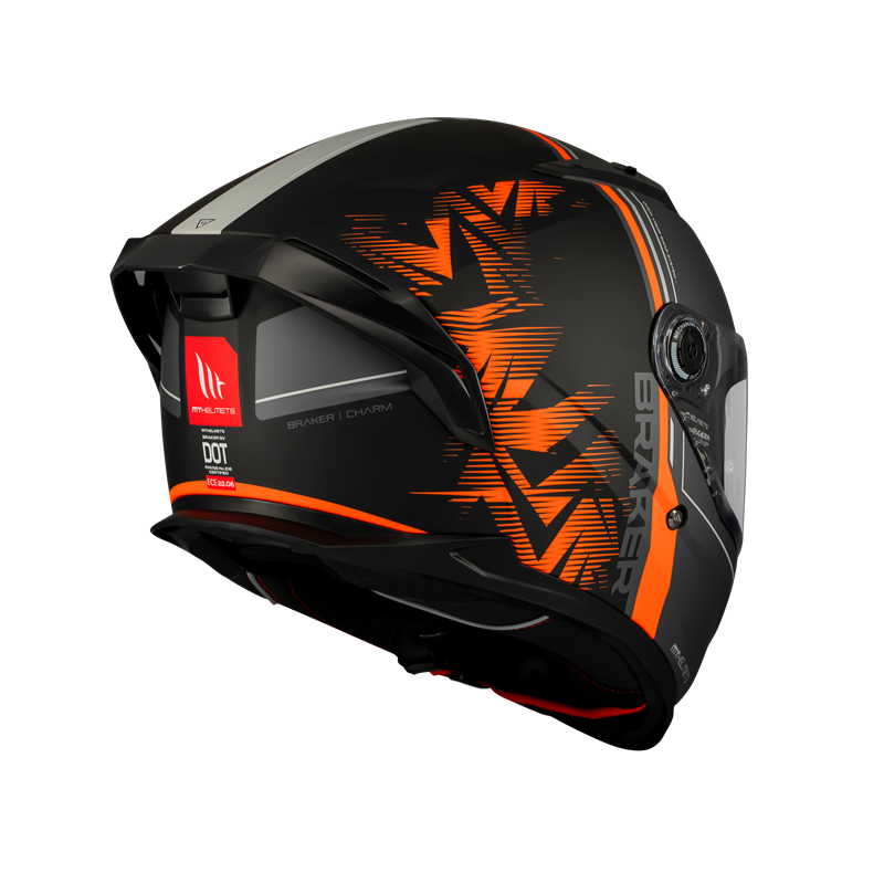 HELMET MT FF128SV BRAKER SV CHARM B4 MATT