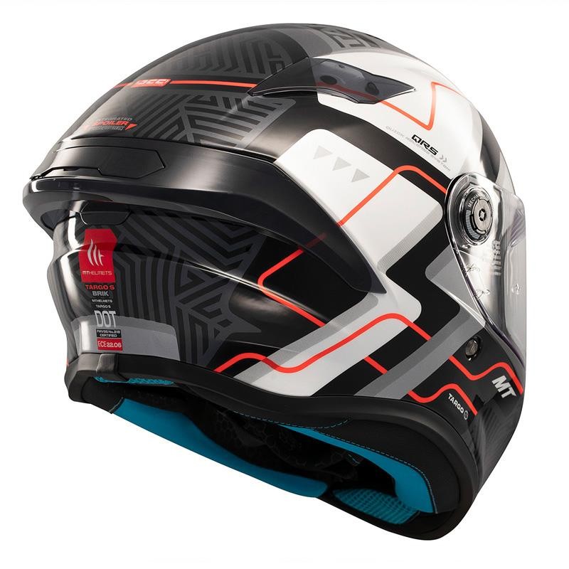 HELMET MT FF106B TARGO S BRIK C0 GLOSS