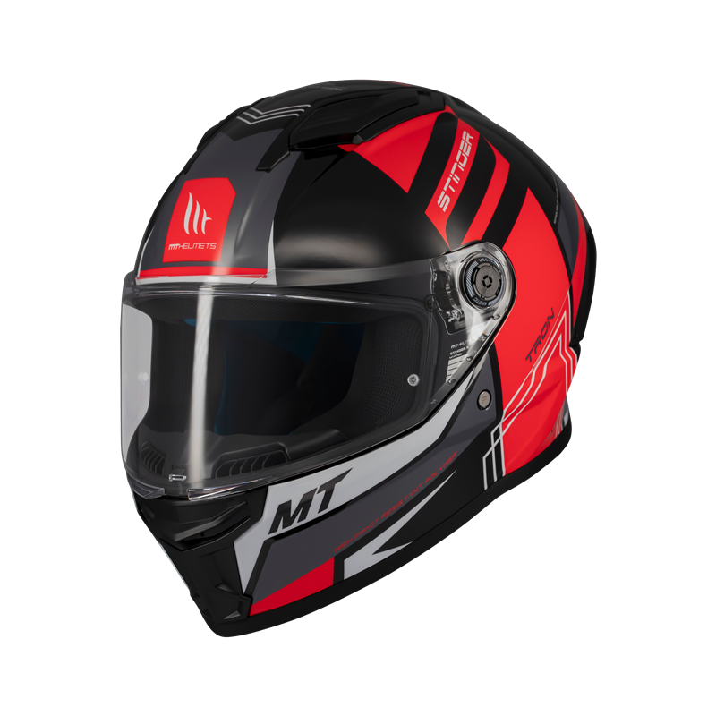 HELMET MT FF126 STINGER 2 TRON B15 GLOSS