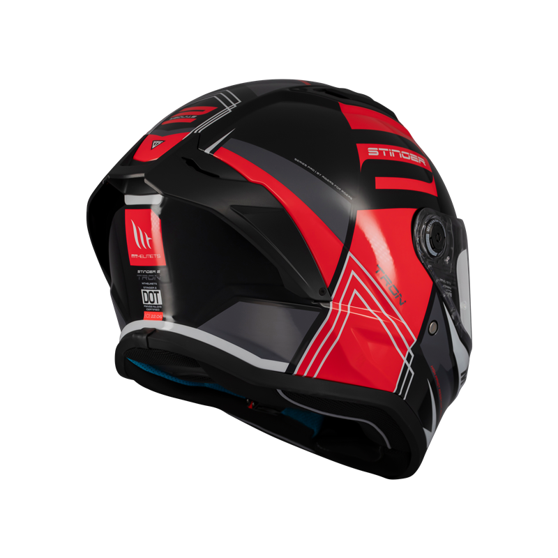 HELMET MT FF126 STINGER 2 TRON B15 GLOSS