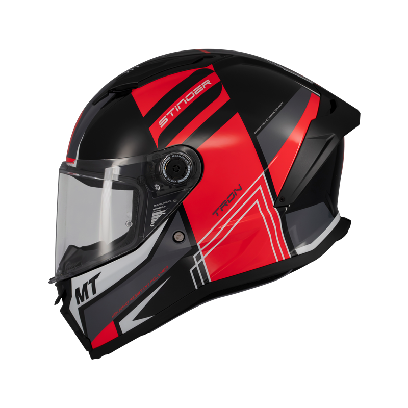 HELMET MT FF126 STINGER 2 TRON B15 GLOSS
