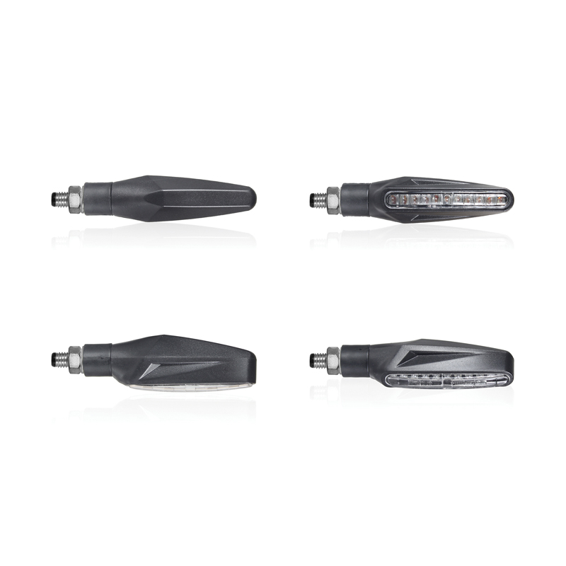 Clignotants à Led Stem Noir/Fumé